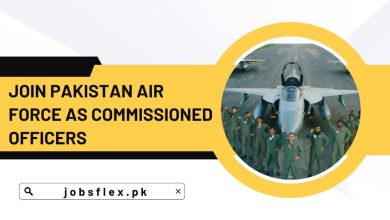 Join Pakistan Air Force as Commissioned Officers