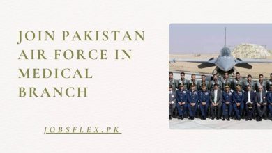 Join Pakistan Air Force in Medical Branch