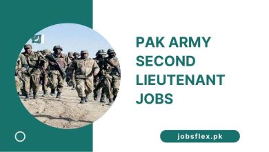 Pak Army Second Lieutenant Jobs