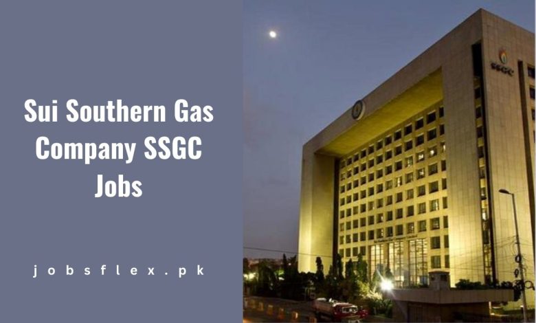 Sui Southern Gas Company SSGC Jobs