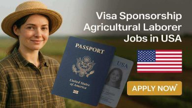 Visa Sponsorship Agricultural Laborer Jobs in USA