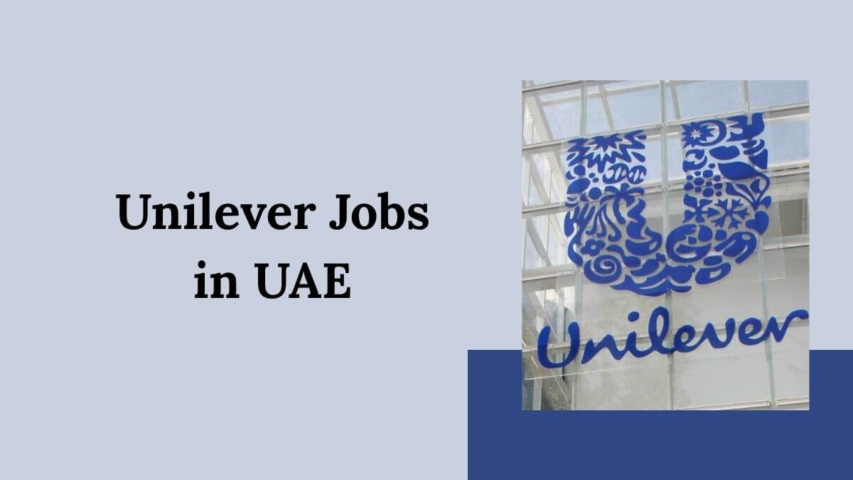 Unilever Jobs in UAE
